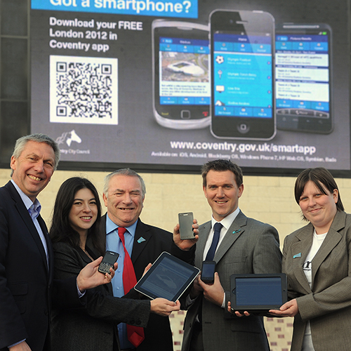 Coventry 2012 app launch